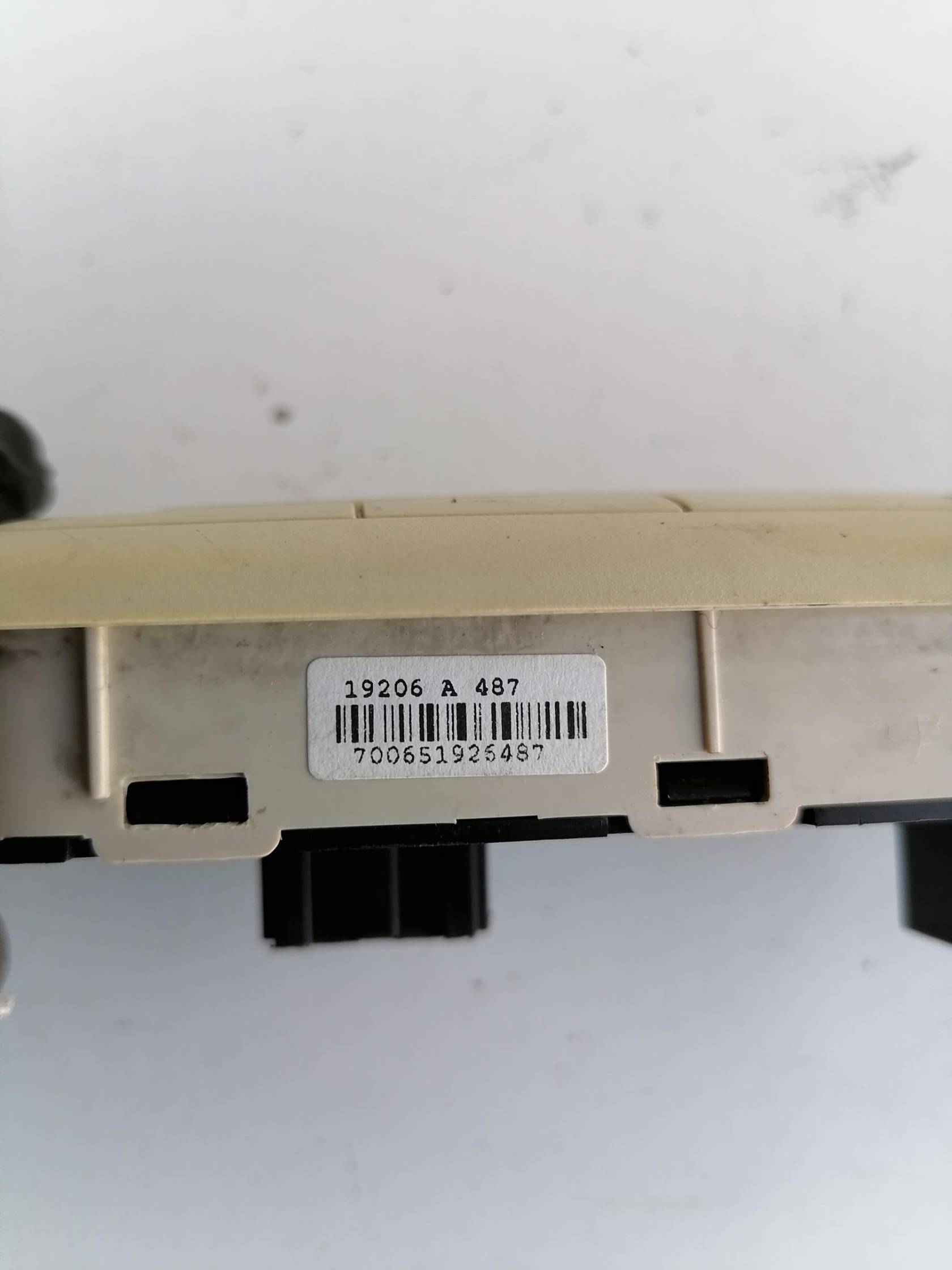 Interruttore blocco comando luci